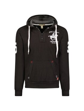 Geographical Norway Geographical Norway Bluza WW4783H/GNO-Black Czarny Regular Fit