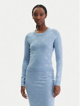 Guess Guess Светр W6RR66 Z3JD2 Блакитний Regular Fit