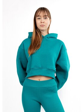 DKaren Sport DKaren Sport Bluza DK-K-B11 Turkusowy Classic Fit