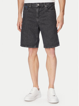 Karl Lagerfeld Jeans Karl Lagerfeld Jeans Džínsové šortky B2M10077 Sivá Straight Fit