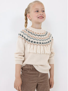 Mayoral Mayoral Sweter 4.307 Écru Regular Fit