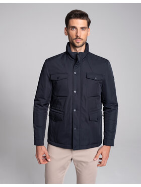 Borgio Borgio Kurtka przejściowa induno Granatowy Slim Fit