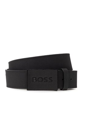 Boss Boss Чоловічий ремінь Icon-S1 50471333 Чорний
