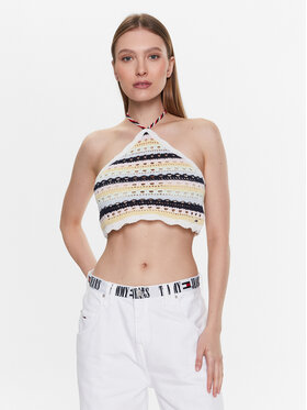 Tommy Jeans Tommy Jeans Top DW0DW15403 Bunt Slim Fit