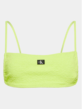 Calvin Klein Swimwear Gornji Del Bikini KW0KW02395 Zelena