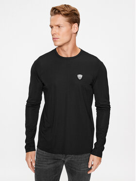EA7 Emporio Armani EA7 Emporio Armani Pikkade varrukatega T-särk 8NPT17 PJRGZ 1200 Must Regular Fit