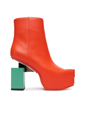United Nude United Nude Škornji Cubist Bootie 1094383616 Oranžna