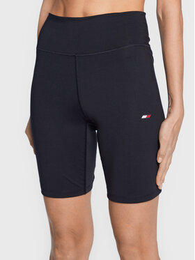 Tommy Hilfiger Tommy Hilfiger Szorty sportowe S10S101545 Granatowy Slim Fit