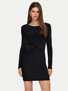 ONLY ONLY Коктейльна сукня Rich 15360278 Чорний Regular Fit