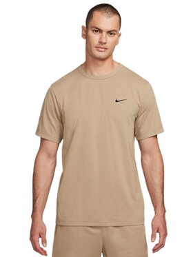 Nike Nike T-Shirt Hyverse Beżowy Regular Fit