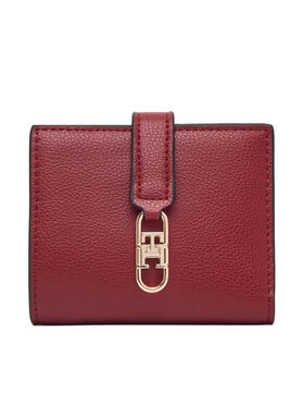 Tommy Hilfiger Tommy Hilfiger Portfel Th Libre Bifold AW0AW18934 Czerwony