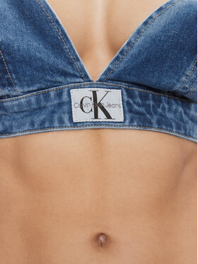 Calvin Klein Jeans Top J20J222475 Plava Slim Fit