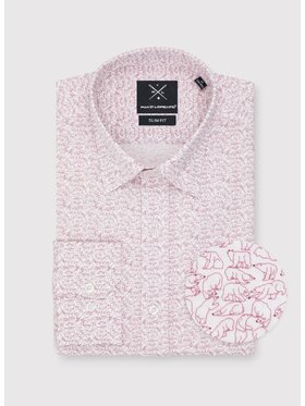 Pako Lorente Pako Lorente Koszula P24WF-1X-054 Różowy Slim Fit