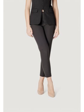 ICHI ICHI Pantaloni da donna IHLEXI PA3 Nero Regular Fit