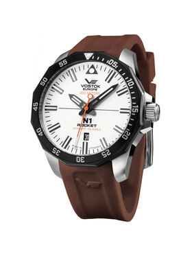 Vostok Europe Vostok Europe Zegarek NH35A-225E711SBR Brązowy