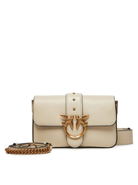 PINKO PINKO Torebka Love One Mini Slouchy Fl PE 25 PLTT 104340 A0QO Écru