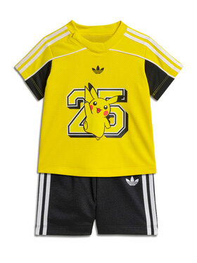 adidas adidas Komplekti kuuluvad t-särk ja šortsid Pokemon KS7099 Värviline Loose Fit