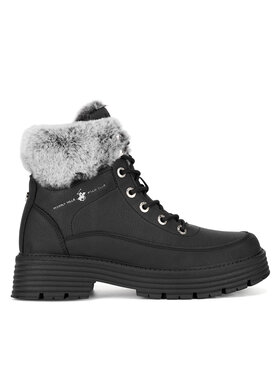 Beverly Hills Polo Club Beverly Hills Polo Club Šnurovacia obuv V12-703 Čierna