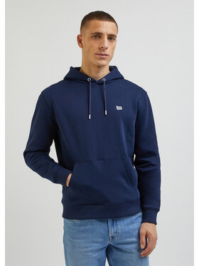 Lee Lee Felpa PLAIN HOODIE Blu Regular Fit