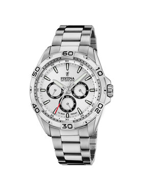 Festina Festina Zegarek F20623-1 Srebrny