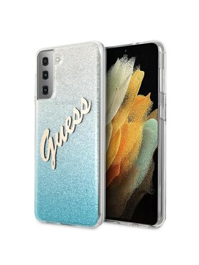 Guess Guess Etui na telefon S21 Plus 5G Niebieski