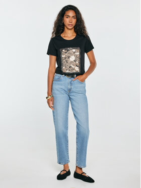 BIG STAR BIG STAR Jeansy BETTY Niebieski Tapered Fit
