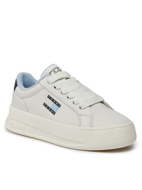 Tommy Jeans Tommy Jeans Снікерcи Tjw City Flatform EN0EN02500 Écru