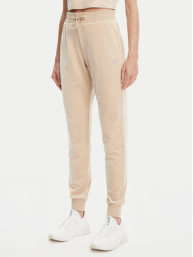 Guess Guess Pantaloni trening V3BB27 K0232 Bej Regular Fit