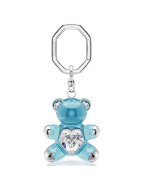 Swarovski Swarovski Brelok Niebieski Miś 5733826 Niebieski