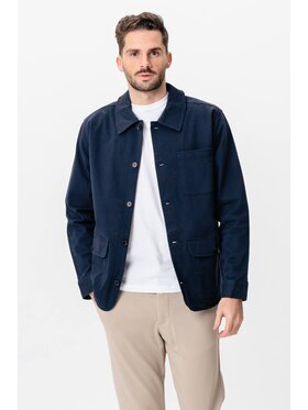 TeeShoppen TeeShoppen Koszula 'Basic Collection' Granatowy Regular Fit