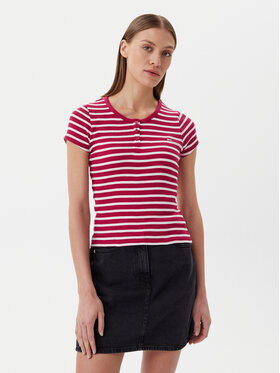 Tommy Jeans Tommy Jeans Tricou DW0DW19502 Roz Slim Fit