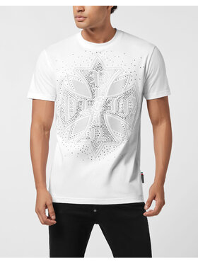 PHILIPP PLEIN PHILIPP PLEIN Tričko 26165 Biela Regular Fit
