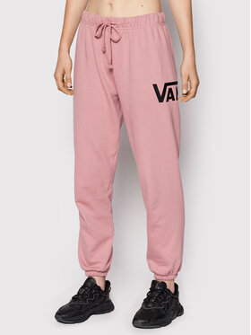 Vans Vans Pantalon jogging Vendor VN0A7RMT Rose Regular Fit