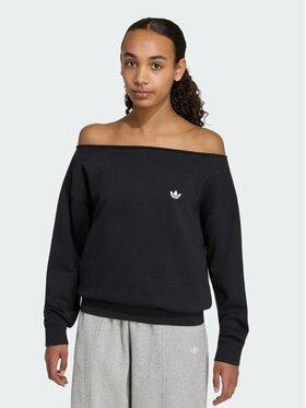 adidas adidas Bluza 168904 Czarny Oversize