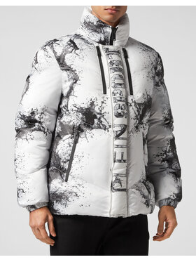 Plein Sport Plein Sport Kurtka zimowa 379 Biały Regular Fit