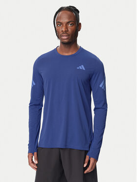 adidas adidas Тениска от техническо трико Adi365 Iconic KS5799 Син Regular Fit