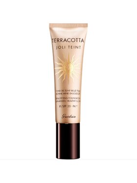 Guerlain Guerlain Terracotta Joli Teint podkład pielęgnująco-rozświetlający Naturel 30ml Podkład czarny