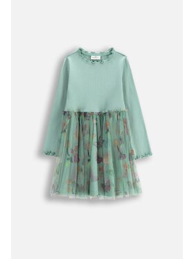 Coccodrillo Coccodrillo Každodenní šaty WC5129102DGK-027 Zelená Regular Fit
