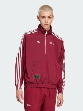 adidas adidas Kurtka anorak 157397 Czerwony Loose Fit