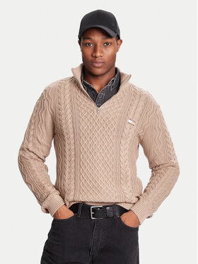 Tommy Jeans Tommy Jeans Kampsun DM0DM22103 Pruun Regular Fit