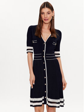 Marciano Guess Marciano Guess Úpletové šaty Olivia 3GGK11 5678Z Modrá Regular Fit