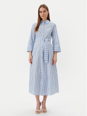 LOLA CASADEMUNT LOLA CASADEMUNT Сукня-сорочка LS2516016 Блакитний Regular Fit