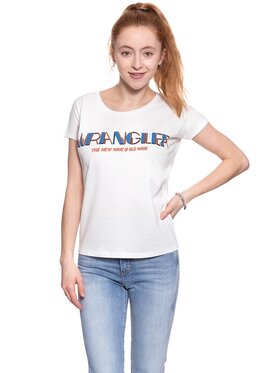 Wrangler Wrangler T-shirt T-SHIRTS SS Bianco Regular Fit