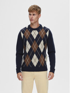 Selected Homme Selected Homme Svetr 16090764 Tmavomodrá Regular Fit