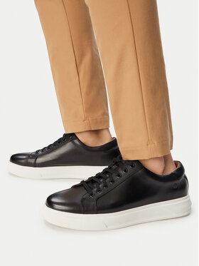 Clarks Clarks Сникърси Goswell Tie 26186559 Черен