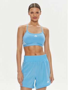 adidas adidas Reggiseno sportivo Aeroreact Training IU1722 Celeste