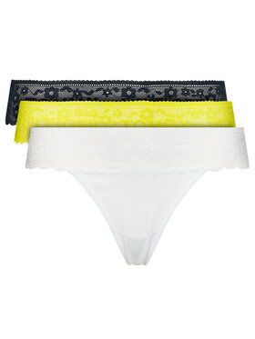 Tommy Hilfiger Tommy Hilfiger Komplet 3 par stringów UW0UW02036 Kolorowy