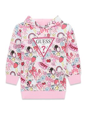 Guess Kids Guess Kids Sukienka codzienna 183735 Kolorowy Classic Fit