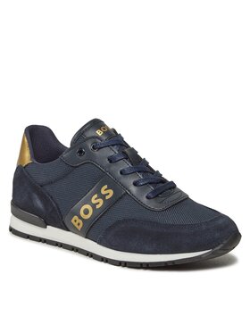 Boss Boss Sneakersy J29347 S Granatowy