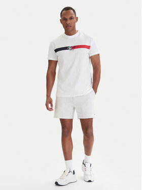 Tommy Jeans Tommy Jeans T-Shirt DM0DM22539 Λευκό Regular Fit
